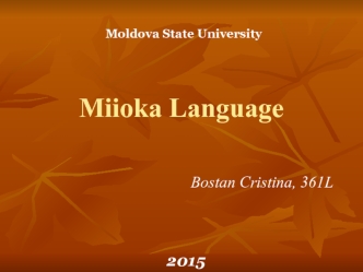 Miioka language