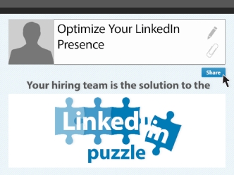 Optimize your LinkedIn presence
Your hiring team is the solution to the LinkedIn puzzle.
This research is designed for:
 
HR leaders who are assessing their organization’s LinkedIn investment.
Talent acquisition specialists who want to make the most of th