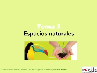 Espacios naturales. (Tema 2)