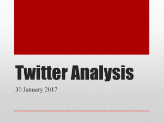 Twitter Analysis