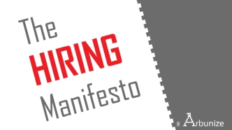 The #Hiring Manifesto