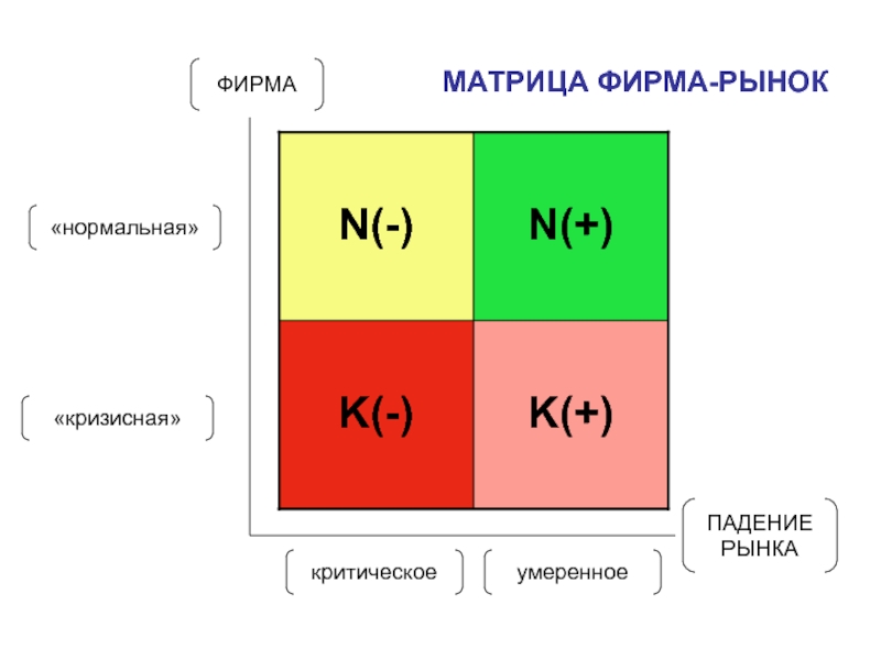 Нормальная фирма. Матрица предприятия. Матрица фирм. Матрица фирмы Еврокип. Фирмы на рынке.