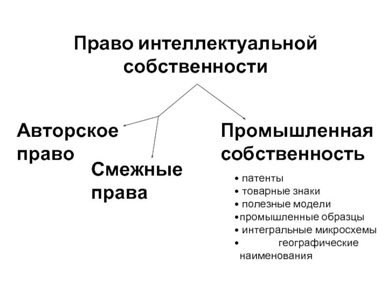 Интеллектуальная собственность и авторское право презентация