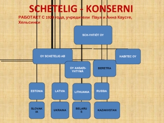 SCHETELIG - KONSERNI