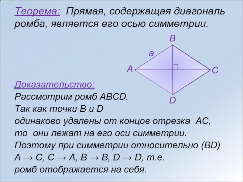 На рисунке 9 изображены сторона ab и ось симметрии a четырехугольника abcd перерисуйте рисунок