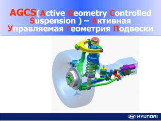 AGCS (Active Geometry Controlled Suspension) - активная управляемая геометрия подвески