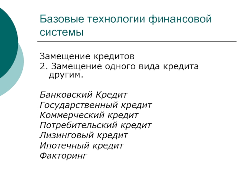 Базовые технологии