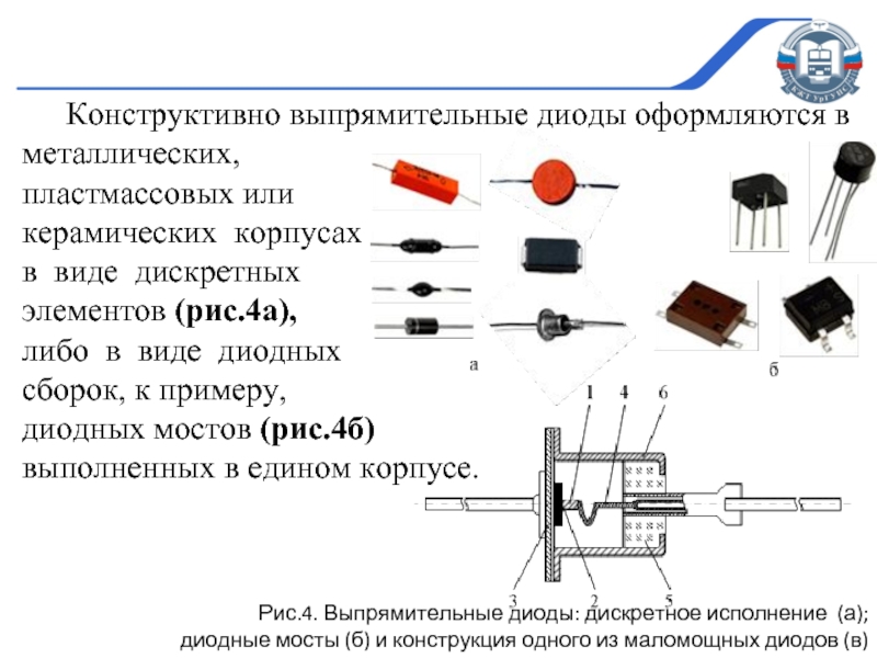 Выпрямительные диоды презентация