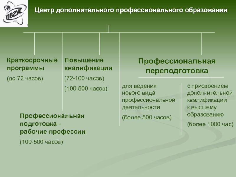 Дополнительная профессиональная программа повышения квалификации образец