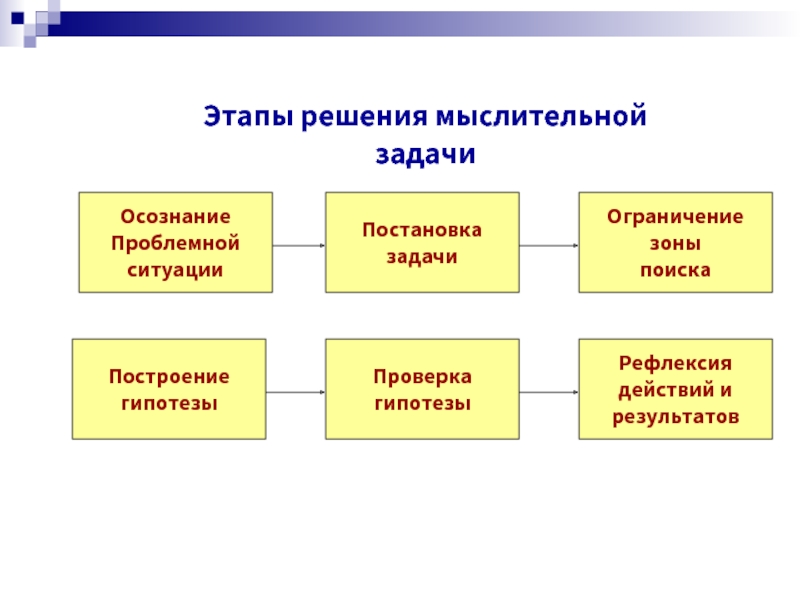 Презентация познавательные процессы и интеллект 8 класс