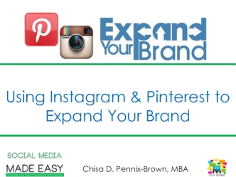 Using Instagram & Pinterest to Expand Your Brand