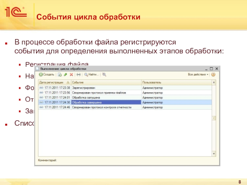 Регистрация событий. Полный цикл обработки документов в 1 с вкратце. Файл для регистрации сотрудников на мероприятие. Обновление 1с свод АПК для районов за 1 кв 2021.