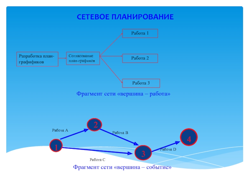 Сетевой график презентация