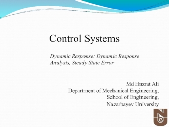 Control systems