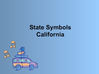 State Symbols California
