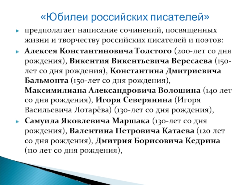 Сочинение посвященное. Темы для эссе юбилеи русских писателей. Конкурс на юбилей сочинение. Как писать предполагать.