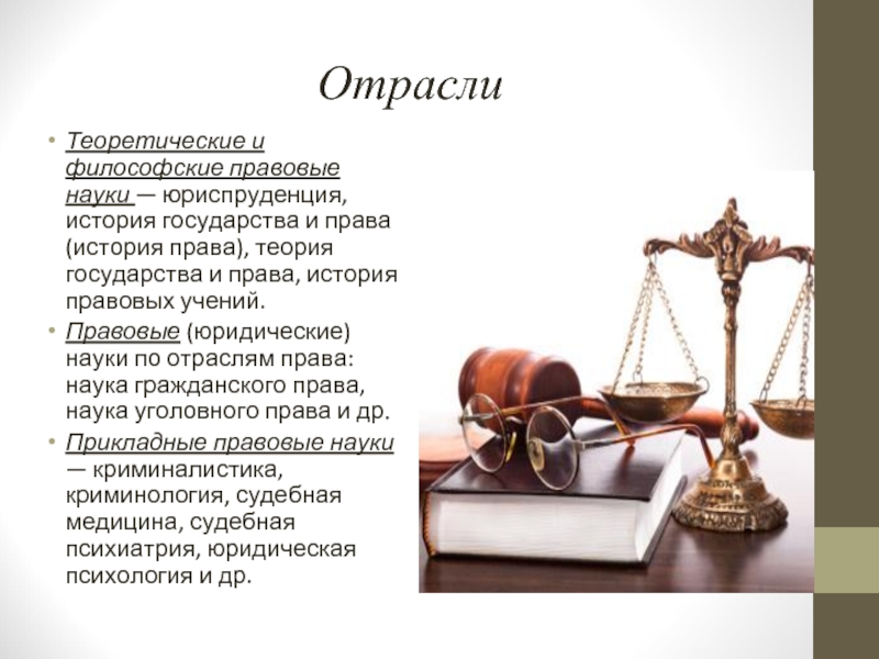 Юридическая наука в обществе