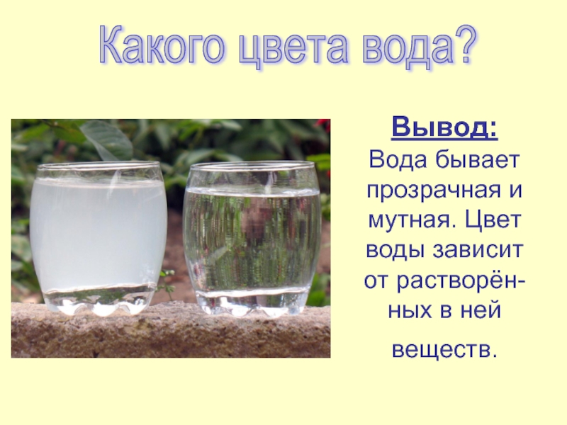 Зачем вода в стакане загадка. Какого цвета вода. Прозрачная и непрозрачная вода. Прозрачность и цвет воды. Какого цвета вода прозрачная.
