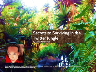 Secrets to Surviving in the Twitter Jungleby Anne-Maria Yritys
