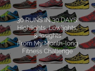 My Month-Long Fitness Challenge