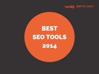 Best SEO Tools 2014