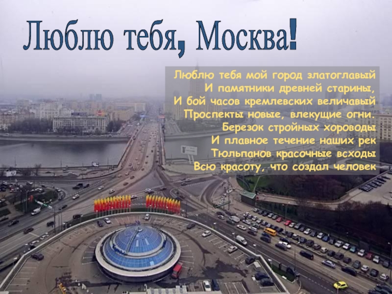 Проект любимая москва