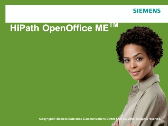 HiPath OpenOffice METM