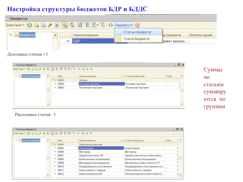 1с упп план счетов