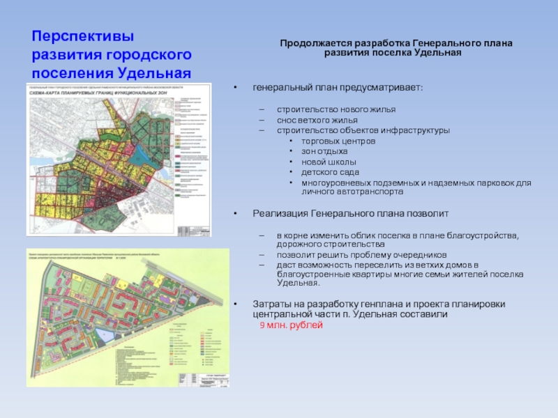 С какой целью разрабатывается генеральный план городского поселения