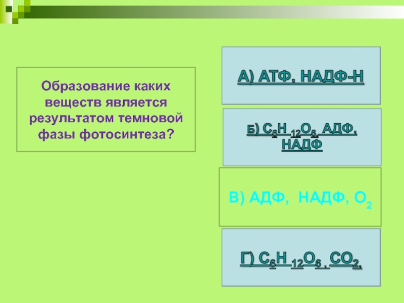 Используется ли надф2h в Темновой фазе?. Образование НАДФ Н какая фаза. Тест на тему энергетической обмен фотосинтеза. НАДФ аш 2 образуется.