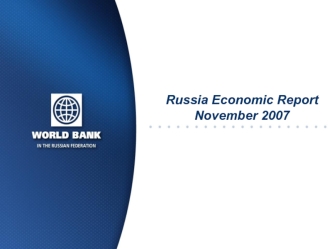 Russia economic. Report november 2007
