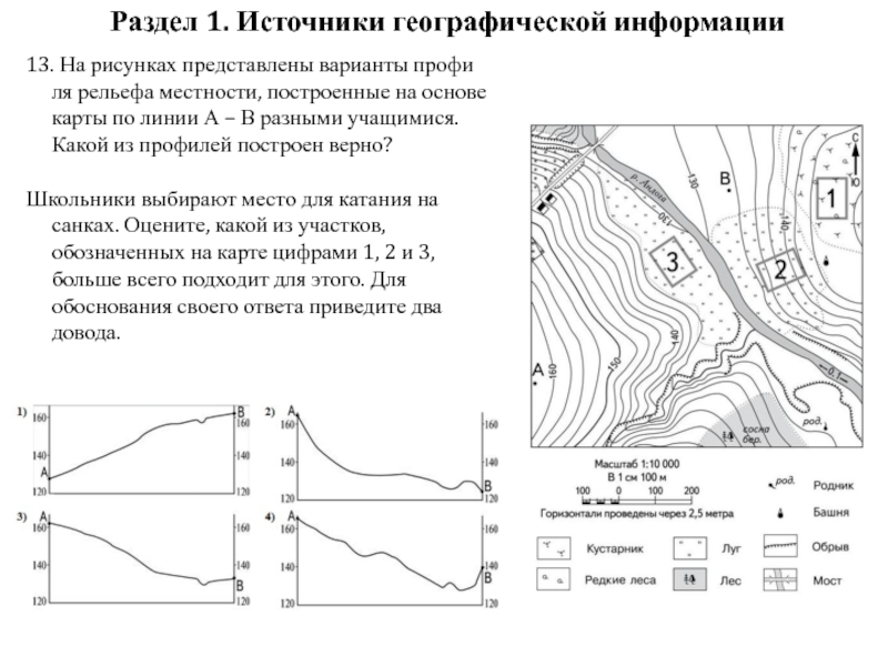 Рисунок профиля рельефа местности. Варианты профиля рельефа местности. Профиль рельефа местности по линии. На рисунках представлены варианты профиля рельефа местности. Постройки профиль рельефа местности по линии а в.