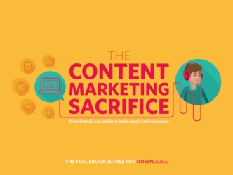The Content Marketing Sacrifice