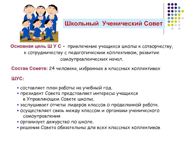 Совет класса. Привлечение школьников. Ученический коллектив это в педагогике. Как привлечь учащихся в ученический совет. Методы привлечения учащихся к работе в управляющем Совете.