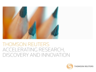 Thomson Reuters в России Павел Касьянов, Региональный представитель Thomson Reuters в России и Беларуси 25 июня 2009 г.