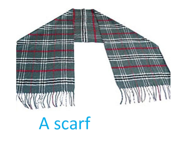 A scarf