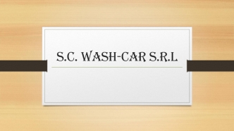 S.C. Wash-car S.R.L