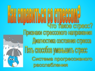 Как справиться со стрессом?