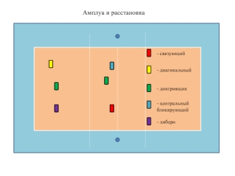 Волейбол. Амплуа и расстановка