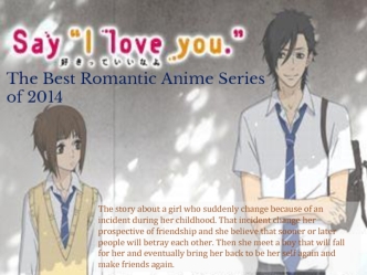 The Best Romantic Anime Series of 2014