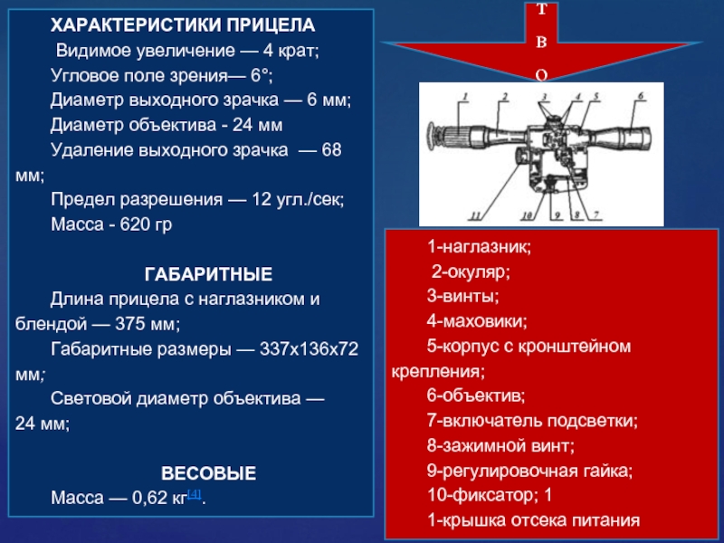 Приборы наблюдения презентация