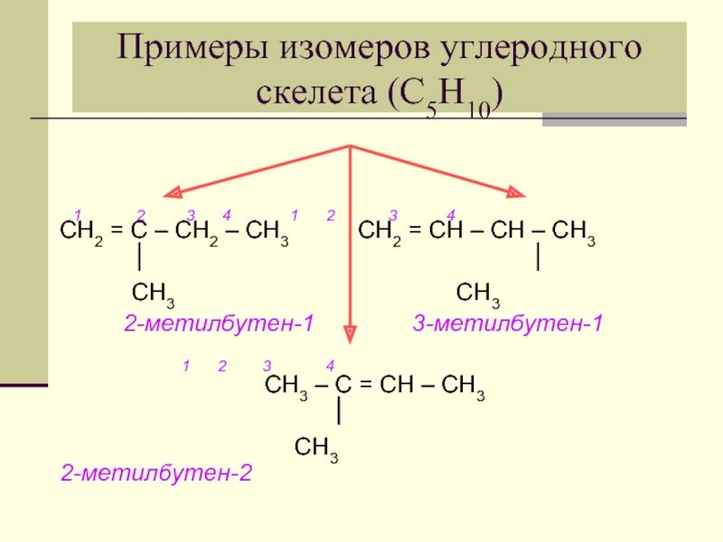 2 метилбутен 2 изомерия