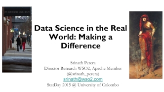 Data Science in the Real World: Making a Difference