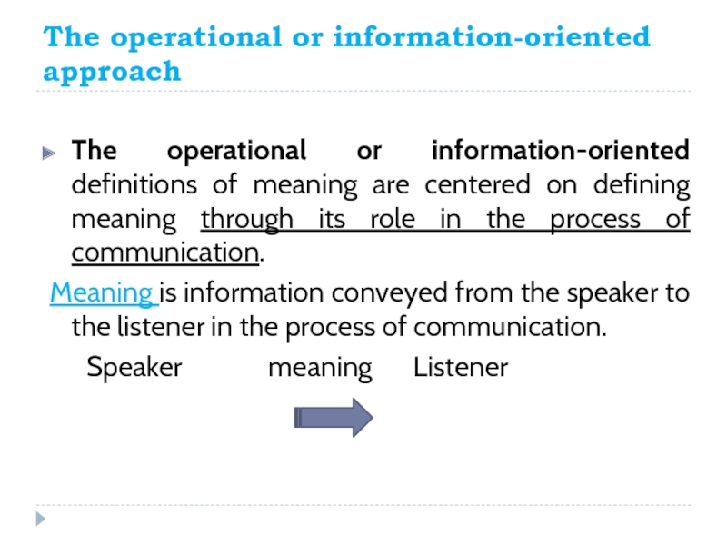 Approaches to the word meaning. Information is or are как правильно. Through meaning. Definition meaning. Information-Oriented approach to meaning Lexicology.