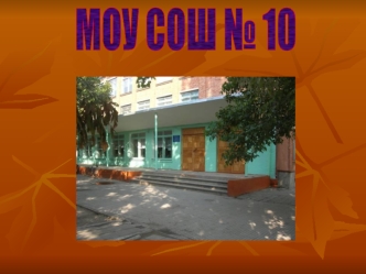 МОУ СОШ № 10