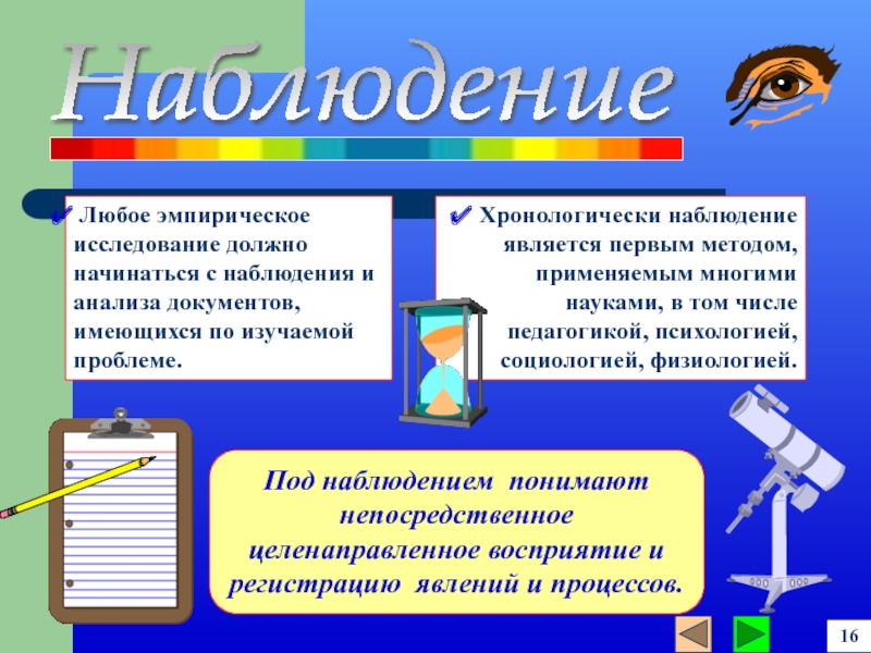 Наблюдение является. Под наблюдением понимают. С чего обычно начинается наблюдение?.