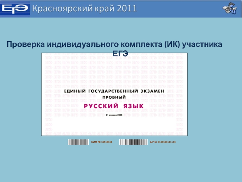 Проверить индивидуальный. Ким на проверку. Бр № ЕГЭ. Индивидуальная проверка это.