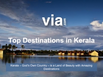 Top Destinations in Kerala
