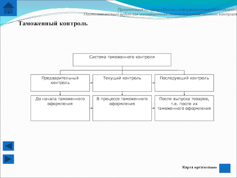 Таможенный контроль презентация