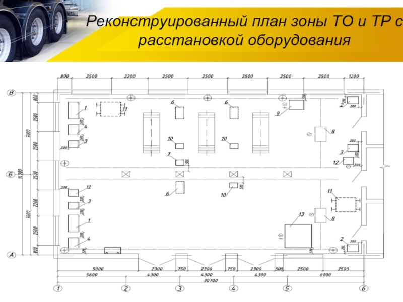 План зоны тр